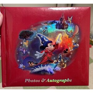 Disney World Mickey "Where Magic Lives" Scrapbook / Photo Album Unused